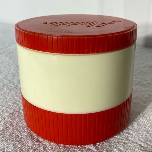 Vintage Aladdin Cream Orange Small Travel Thermos - Picture 10 of 14